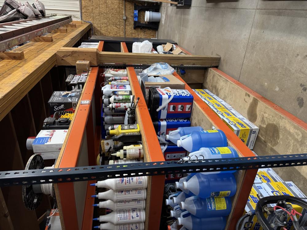 MJ Painting Contractor Corp Shelving