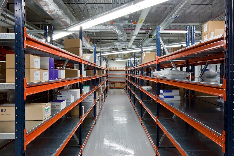 Industrial Mini-Racking 96x24x87 Rousseau SRD5206S 3 Levels With Steel  Decking, Industrial Shelving, Parts Shelving, Warehouse Shelving, Steel  Shelving, Metal Storage Shelving, 10 56 13, 10 56 00