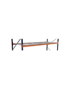 Bulk Rack Storage Add-On Unit with Wire Decking